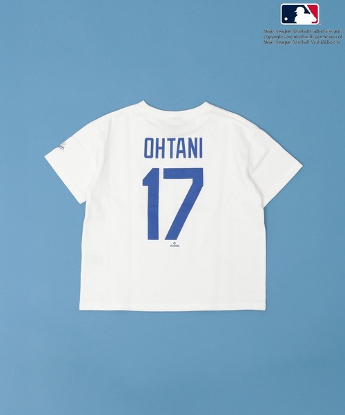 MLB（メジャーリーグベースボール）の「【MLB TOKYO SERIES】MLB World Tour Tシャツ(KIDS)（Tシャツ/カットソー・キッズ・オフホワイト/ブルー/ブラック・130cm/140cm/120cm/150cm）」の5枚目の写真
