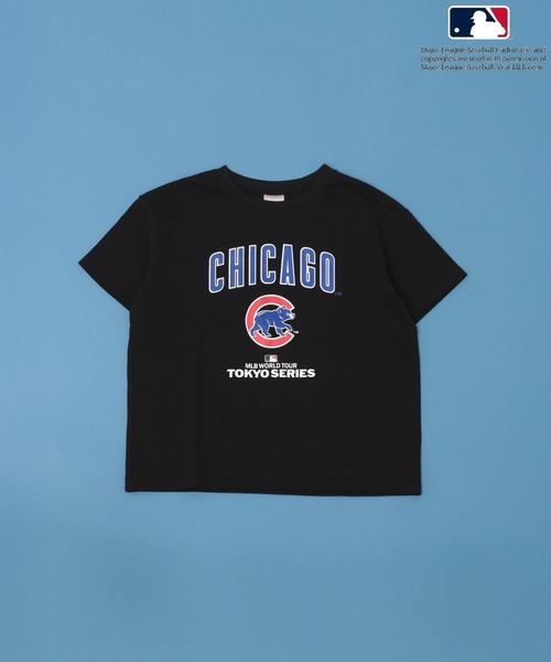 MLB（メジャーリーグベースボール）の「【MLB TOKYO SERIES】MLB World Tour Tシャツ(KIDS)（Tシャツ/カットソー・キッズ・オフホワイト/ブルー/ブラック・130cm/140cm/120cm/150cm）」の6枚目の写真