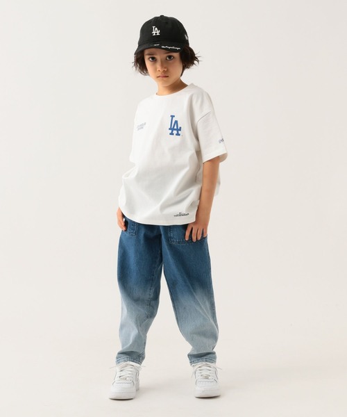 MLB（メジャーリーグベースボール）の「【MLB TOKYO SERIES】MLB World Tour Tシャツ(KIDS)（Tシャツ/カットソー・キッズ・オフホワイト/ブルー/ブラック・130cm/140cm/120cm/150cm）」の8枚目の写真