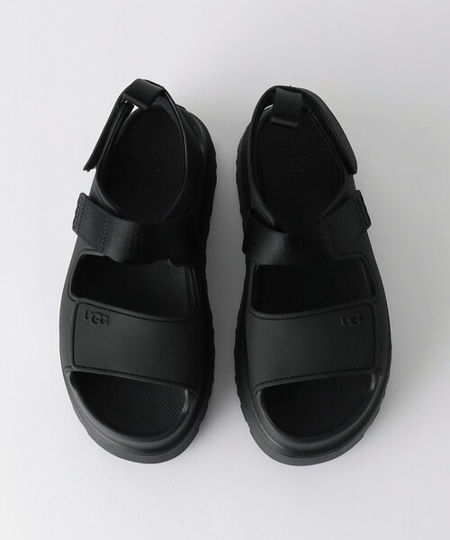 美品ユナイテッドアローズ⭐︎UGGゴールデングロウ5⭐︎ブラックサンダル セール】＜UGG＞ウィメンズ GoldenGlow サンダル（サンダル