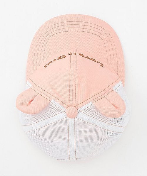 by LOVEiT（バイラビット）の「クマ耳メッシュキャップ（キャップ・キッズ・ピンク/ホワイト系/ブラック・M(54-56cm)/56-58cm）」の8枚目の写真