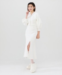 REDYAZEL（レディアゼル）の「【セットアップ可能】ダンボールバックスピンドルロングスカート（スカート）」