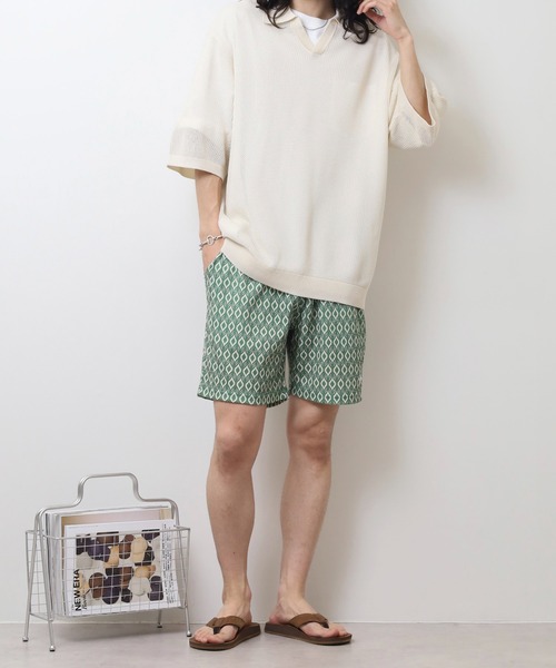 JEMORGAN(ジェーイーモーガン)の「JEMORGAN 総柄ワッフル ショートパンツ(その他パンツ・メンズ・C/D/E/B/A・M/L/XL)」の21枚目の写真
