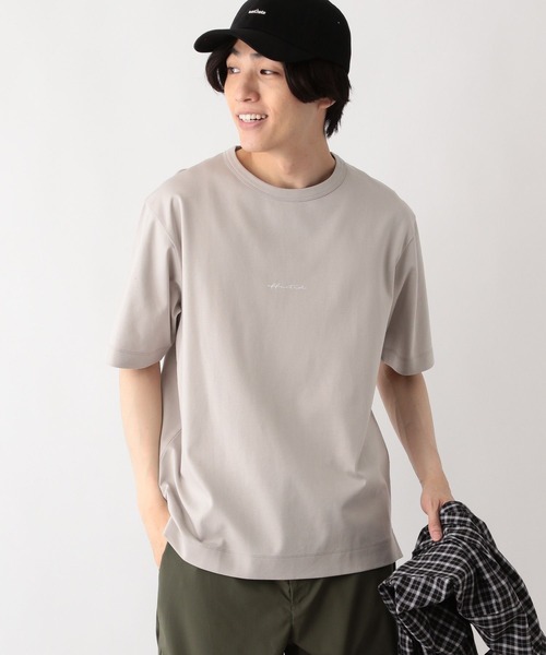 GLOBAL WORK(グローバルワーク)の「リッチクリーンTシャツ/プリント/半袖/288193(Tシャツ/カットソー・メンズ・ホワイト系その他2/ライトベージュ/ダークグリーン/チャコールグレー/ブラック/スカイブルー/ライトグレー/ホワイト/グレー系その他3/カーキ/ホワイト系その他3/ロイヤルブルー・X-LARGE/3XL/XX-LARGE/LARGE/X-SMALL/MEDIUM/SMALL)」の8枚目の写真