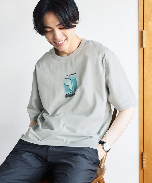リッチクリーンTシャツ/プリント/半袖/288193（Tシャツ