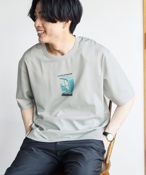 セール】リッチクリーンTシャツ/プリント/半袖/288193（Tシャツ