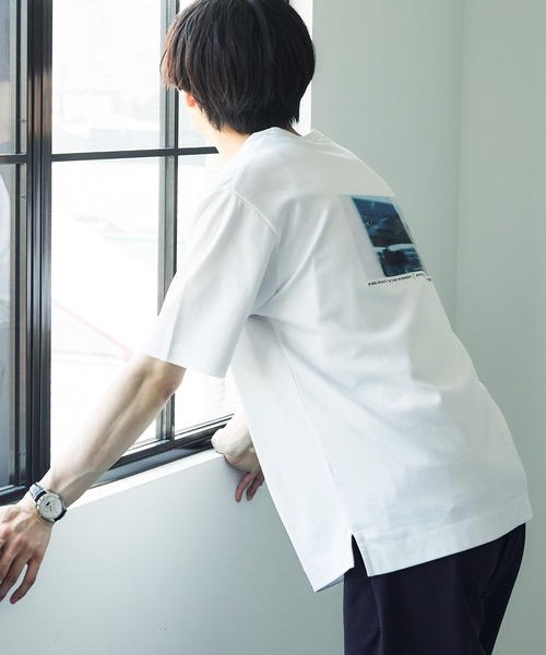 GLOBAL WORK(グローバルワーク)の「リッチクリーンTシャツ/プリント/半袖/288193(Tシャツ/カットソー・メンズ・ホワイト系その他2/ライトベージュ/ダークグリーン/チャコールグレー/ブラック/スカイブルー/ライトグレー/ホワイト/グレー系その他3/カーキ/ホワイト系その他3/ロイヤルブルー・X-LARGE/3XL/XX-LARGE/LARGE/X-SMALL/MEDIUM/SMALL)」の15枚目の写真