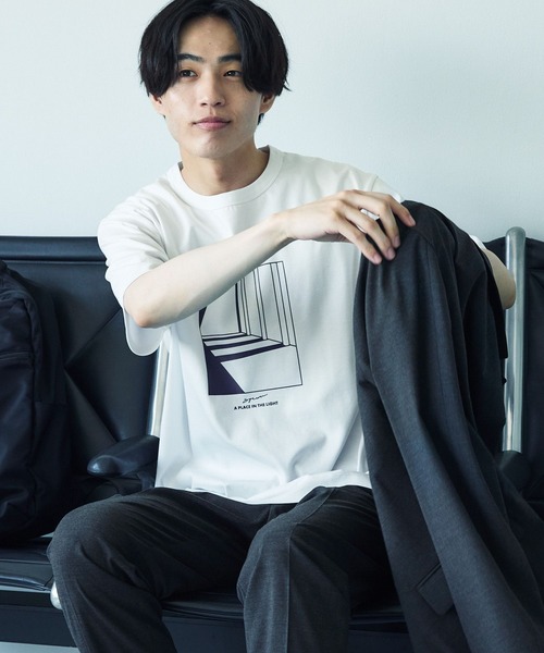 GLOBAL WORK(グローバルワーク)の「リッチクリーンTシャツ/プリント/半袖/288193(Tシャツ/カットソー・メンズ・ホワイト系その他2/ライトベージュ/ダークグリーン/チャコールグレー/ブラック/スカイブルー/ライトグレー/ホワイト/グレー系その他3/カーキ/ホワイト系その他3/ロイヤルブルー・X-LARGE/3XL/XX-LARGE/LARGE/X-SMALL/MEDIUM/SMALL)」の19枚目の写真