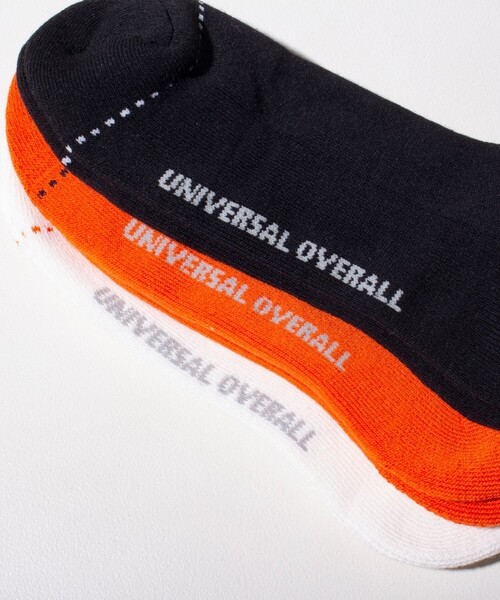 UNIVERSAL OVERALL（ユニバーサルオーバーオール）の「【3足セット】【UNIVERSAL OVERALL/ユニバーサルオーバーオール】ロゴ ソックス（ソックス/靴下・メンズ・ホワイト系その他6/ホワイト系その他5/アイボリー/キナリ/ホワイト系その他4/ホワイト系その他2・FREE）」の16枚目の写真