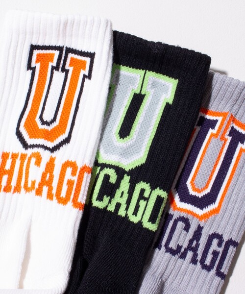 UNIVERSAL OVERALL（ユニバーサルオーバーオール）の「【3足セット】【UNIVERSAL OVERALL/ユニバーサルオーバーオール】ロゴ ソックス（ソックス/靴下・メンズ・ホワイト系その他6/ホワイト系その他5/アイボリー/キナリ/ホワイト系その他4/ホワイト系その他2・FREE）」の19枚目の写真