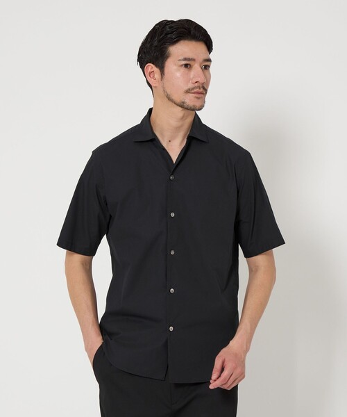BEAUTY&YOUTH UNITED ARROWS（ビューティーアンドユースユナイテッドアローズ）の「【WEB限定 WARDROBE SMART】コットン ワイドカラー スキッパーシャツ（シャツ/ブラウス・メンズ・ライトブルー/ブラック/ホワイト/ダークグレー・S/M/L/XL）」の22枚目の写真