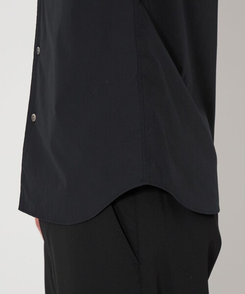 BEAUTY&YOUTH UNITED ARROWS（ビューティーアンドユースユナイテッドアローズ）の「【WEB限定 WARDROBE SMART】コットン ワイドカラー スキッパーシャツ（シャツ/ブラウス・メンズ・ライトブルー/ブラック/ホワイト/ダークグレー・S/M/L/XL）」の14枚目の写真