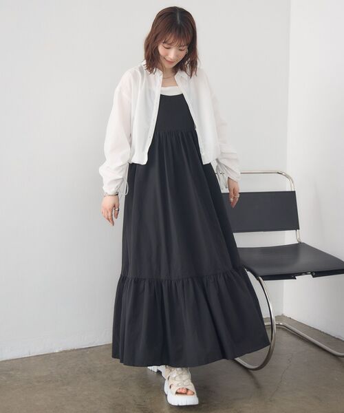 RETRO GIRL(レトロガール)の「裾タックシャーリングSH(シャツ/ブラウス・レディース・ピンク/ブルー系その他/オフホワイト・FREE)」の4枚目の写真