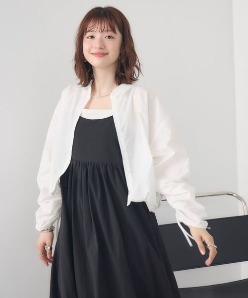 RETRO GIRL(レトロガール)の「裾タックシャーリングSH(シャツ/ブラウス・レディース・ピンク/ブルー系その他/オフホワイト・FREE)」の11枚目の写真