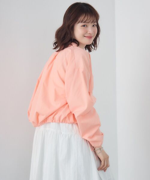 RETRO GIRL(レトロガール)の「裾タックシャーリングSH(シャツ/ブラウス・レディース・ピンク/ブルー系その他/オフホワイト・FREE)」の17枚目の写真