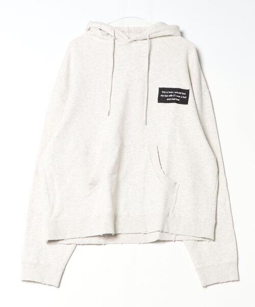 ROYAL FLASH（ロイヤルフラッシュ）の「Guernika/ゲルニカ/FLOWER PAINT CRASH HOODIE（パーカー・メンズ・ブラック/ホワイト・F）」の2枚目の写真