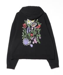 ROYAL FLASH | Guernika/ゲルニカ/FLOWER PAINT CRASH HOODIE(パーカー)
