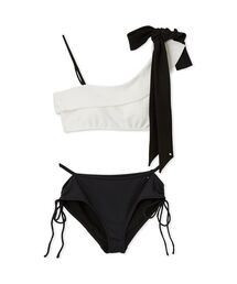 FRAY I.D | アシメカラーセパレートスイムウエア(その他ヘアアクセサリー)