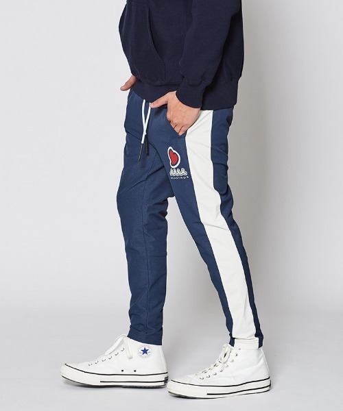 ACANTHUS(アカンサス)の「mp13592-muta sweet muta Sideline Pants イージーパンツ(その他パンツ・メンズ・ネイビー×ホワイト/ブラック×ホワイト/ブラック×ピンク・S/M/L/XL)」の7枚目の写真