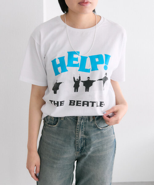 BEATLES HELP! ビートルズプリントTシャツ ホワイト ザ・ビートルズ / The Beatles Help! Tee White Kids【Tシャツ
