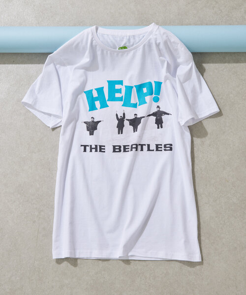 BEATLES HELP! ビートルズプリントTシャツ ホワイト 90's FRUIT OF THE LOOM 
