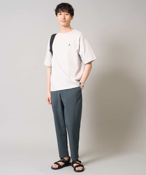 a.v.v（アーヴェヴェ）の「【速乾/イージーケア】セミルーズアンクルパンツ【夏リライト】（その他パンツ・メンズ・ブラック/カーキ/チャコールグレー/ネイビー・46/48/50）」の7枚目の写真