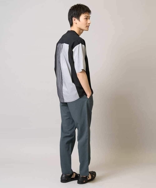 a.v.v（アーヴェヴェ）の「【速乾/イージーケア】セミルーズアンクルパンツ【夏リライト】（その他パンツ・メンズ・ブラック/カーキ/チャコールグレー/ネイビー・46/48/50）」の14枚目の写真