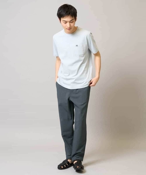 a.v.v（アーヴェヴェ）の「【速乾/イージーケア】セミルーズアンクルパンツ【夏リライト】（その他パンツ・メンズ・ブラック/カーキ/チャコールグレー/ネイビー・46/48/50）」の18枚目の写真