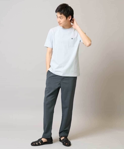 a.v.v（アーヴェヴェ）の「【速乾/イージーケア】セミルーズアンクルパンツ【夏リライト】（その他パンツ・メンズ・ブラック/カーキ/チャコールグレー/ネイビー・46/48/50）」の19枚目の写真