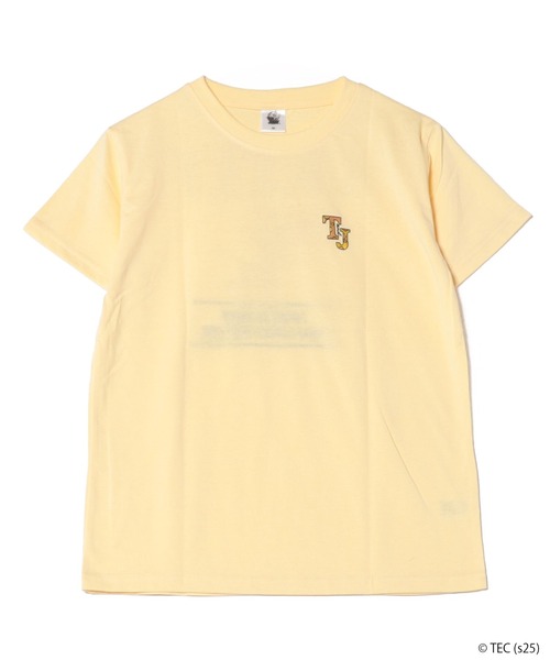 Tom&Jerry(トムアンドジェリー)の「【公式】トムとジェリー 天竺半袖BOX型Tシャツ(Tシャツ/カットソー・レディース・グレー/サックスブルー/イエロー/グリーン・M/L)」の4枚目の写真