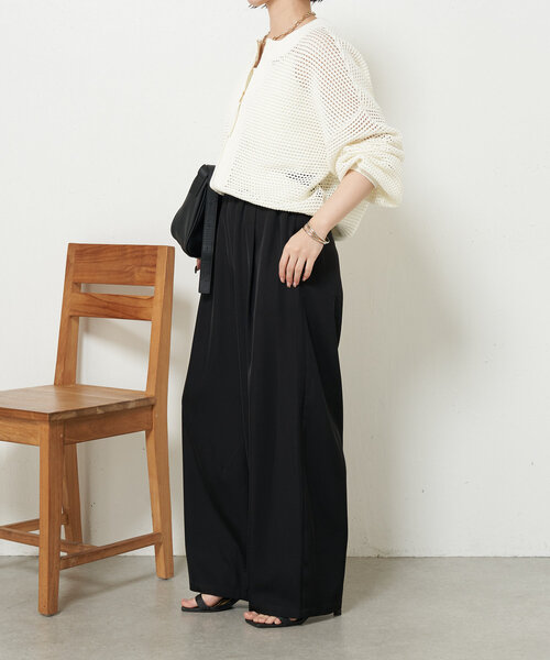 Jena espace merveilleux メッシュニットブルゾン メッシュニットブルゾン | Jena espace merveilleux(ジェナ