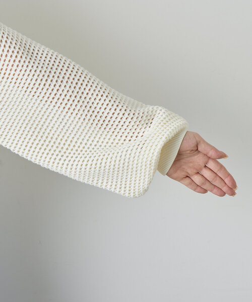 メッシュニットブルゾン | Jena espace merveilleux(ジェナ