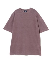 MORGANO | 【別注】MORGANO / リネンコットン クルーネック ニットTシャツ(Tシャツ/カットソー)