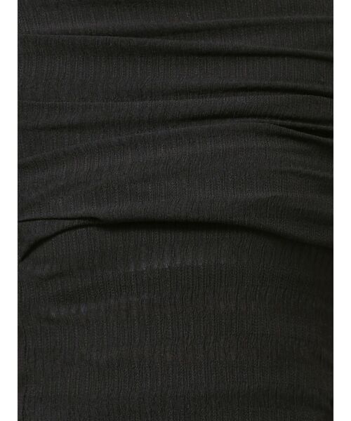 LAGUNAMOON（ラグナムーン）の「アシンメトリーカットトップス（Tシャツ/カットソー・レディース・アイボリー/ブラック・FREE）」の5枚目の写真