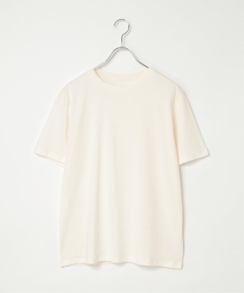 notch.(ノッチ)の「スーピマコットンTシャツ(Tシャツ/カットソー・レディース・ホワイト/ブラック・M)」の14枚目の写真