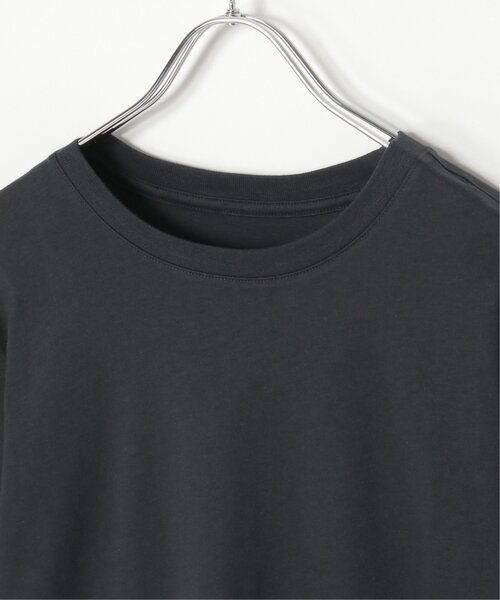 notch.(ノッチ)の「スーピマコットンTシャツ(Tシャツ/カットソー・レディース・ホワイト/ブラック・M)」の9枚目の写真