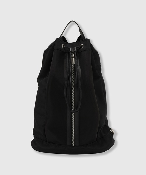 THINGS THAT MATTER（シングス ザット マター）の「ONE-SHOULDER MESH BACKPACK / ワンショルダーメッシュバックパック（バックパック/リュック・レディース・ブラック・FREE）」の2枚目の写真