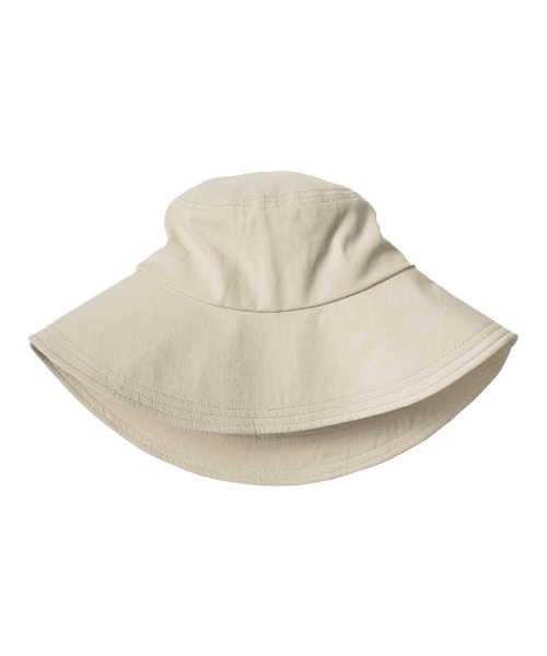 Re:EDIT（リエディ）の「UVレイヤードハット（ハット・レディース・ブラック/ライトベージュ・FREE）」の2枚目の写真