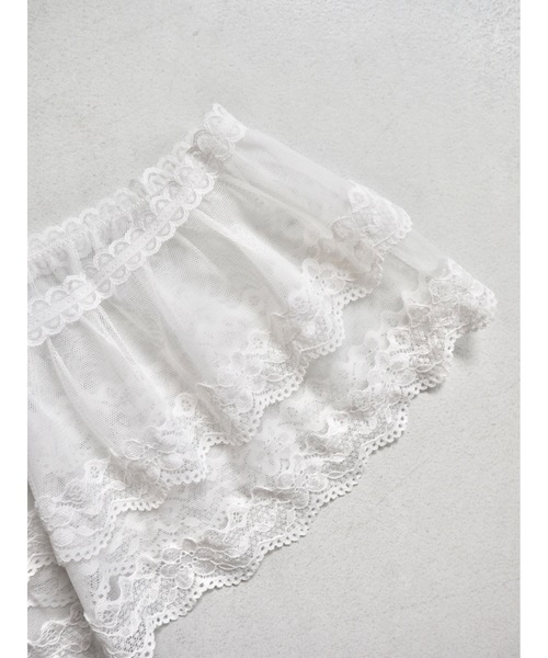 JUMELLE（ジュメロ）の「lace frill belt（ベルト・レディース・ホワイト・FREE）」の15枚目の写真