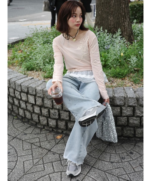 JUMELLE（ジュメロ）の「lace frill belt（ベルト・レディース・ホワイト・FREE）」の11枚目の写真