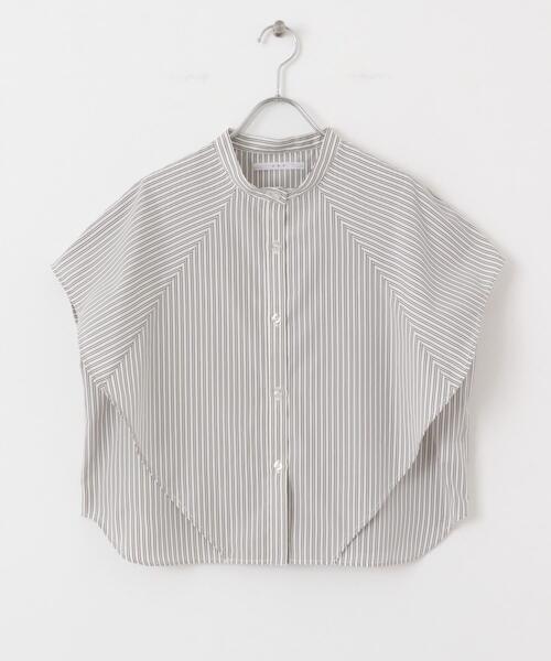 KBF（ケイビーエフ）の「BOXストライプシャツ（シャツ/ブラウス・レディース・ブルー系その他/ホワイト系その他/ピンク系その他・ONE）」の10枚目の写真