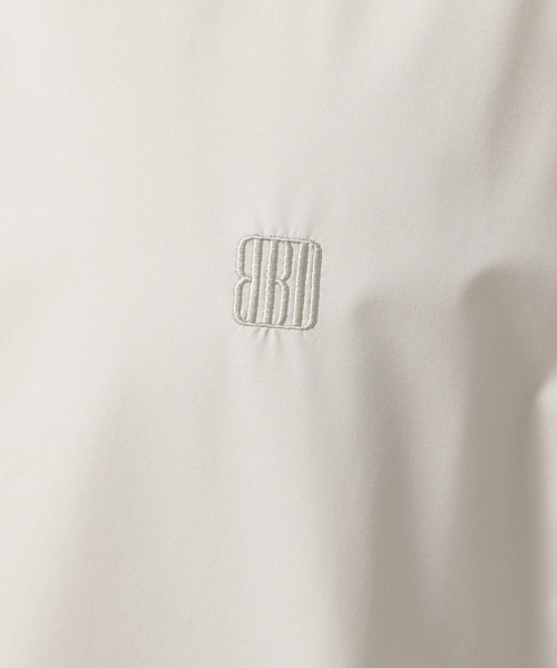 BAYFLOW(ベイフロー)の「【2WAYストレッチ・吸水速乾】ヘムドローコードTシャツ(Tシャツ/カットソー・メンズ・キャメル/ブラック・MEDIUM/LARGE)」の3枚目の写真