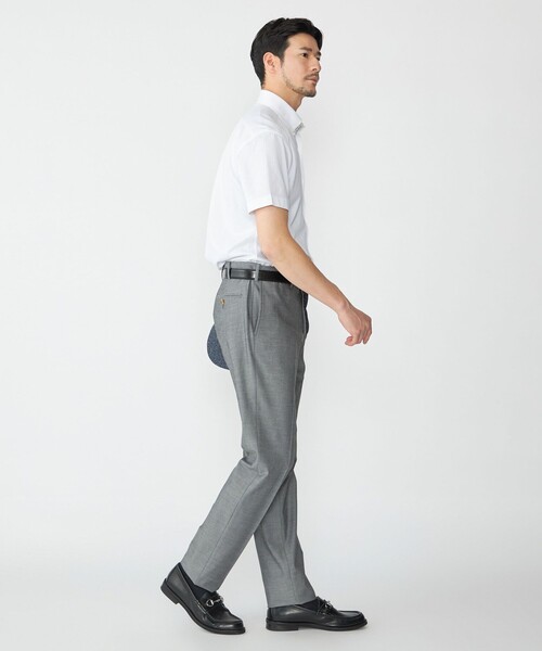 SHIPS(シップス)の「SHIPS: COOLMAX(R) ジャージー ショートスリーブ シャツ(ビジネスシャツ・メンズ・ネイビー/ホワイト/ブルー・SMALL/MEDIUM/LARGE/X-LARGE)」の11枚目の写真