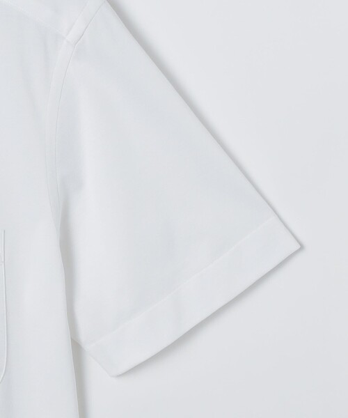 SHIPS(シップス)の「SHIPS: COOLMAX(R) ジャージー ショートスリーブ シャツ(ビジネスシャツ・メンズ・ネイビー/ホワイト/ブルー・SMALL/MEDIUM/LARGE/X-LARGE)」の16枚目の写真