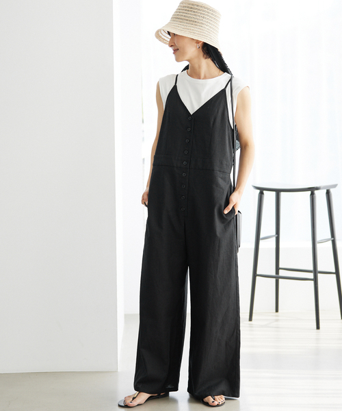 冬季限定リミテッド　夏季限定PROセット 追加/2枚セット》手洗い可/タンクトップ付きキャミサロペット
