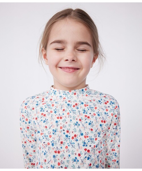 PETIT BATEAU(プチバトー)の「ラッシュガード(水着・キッズ・ホワイト系その他・3YEAR/4YEAR/5YEAR)」の3枚目の写真