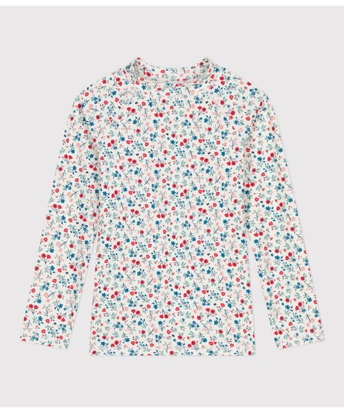 PETIT BATEAU(プチバトー)の「ラッシュガード(水着・キッズ・ホワイト系その他・3YEAR/4YEAR/5YEAR)」の4枚目の写真