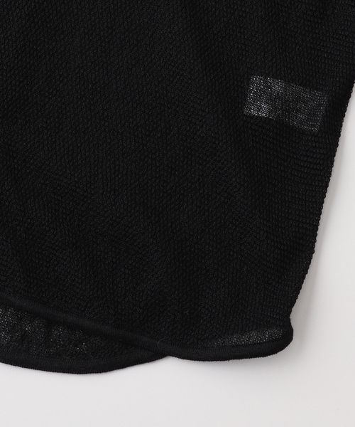 PULP/417EDIFICE(パルプフォーワンセブンエディフィス)の「AROUSAL / アローサル COLLARED C/D 25SS-ASLKT01(カーディガン/ボレロ・メンズ・ブラック/ブルー系その他/ベージュ・3/2)」の5枚目の写真