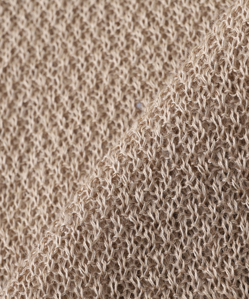 PULP/417EDIFICE(パルプフォーワンセブンエディフィス)の「AROUSAL / アローサル COLLARED C/D 25SS-ASLKT01(カーディガン/ボレロ・メンズ・ブラック/ブルー系その他/ベージュ・3/2)」の8枚目の写真