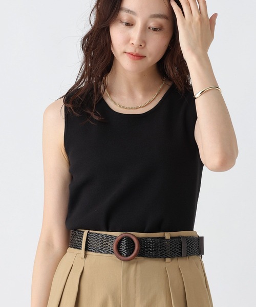 Elura（エルーラ）の「雑材メッシュベルト/571568（ベルト・レディース・ブラック/ブラウン・ONE SIZE）」の3枚目の写真